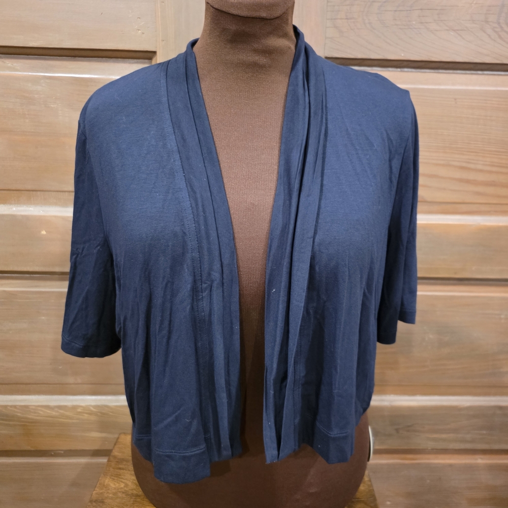 Coldwater Creek Navy Blue Women's Cape